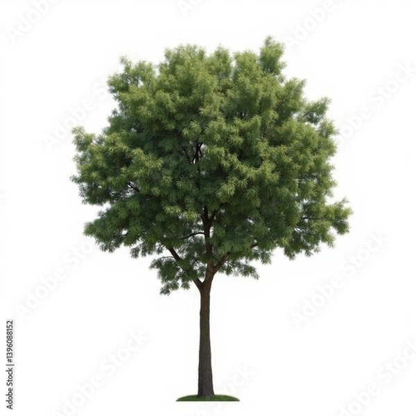 Fototapeta isolated tree on white background