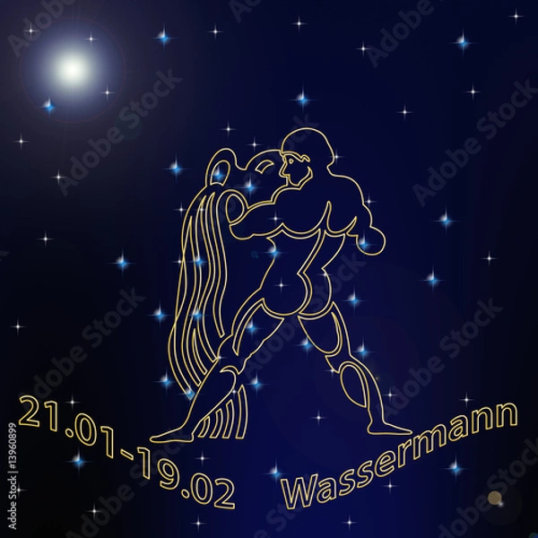 Fototapeta wassermann