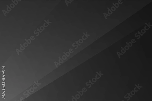Obraz Abstract black and grey on light silver background modern design. Vector illustration eps 10.