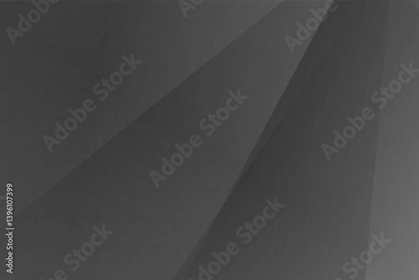 Obraz Abstract black and grey on light silver background modern design. Vector illustration eps 10.