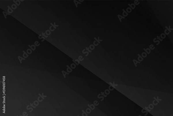 Obraz Abstract black and grey on light silver background modern design. Vector illustration eps 10.