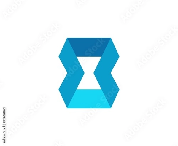 Fototapeta 8 logo number