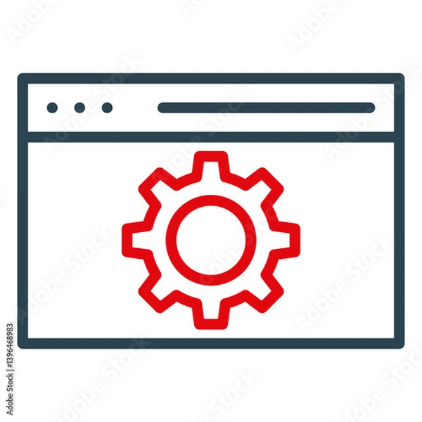Fototapeta Web Optimization Icon