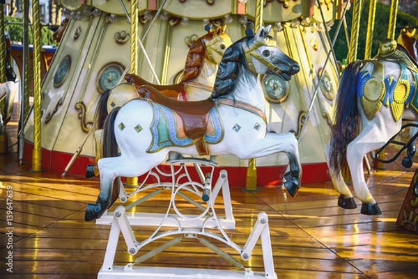 Obraz Carousel horse