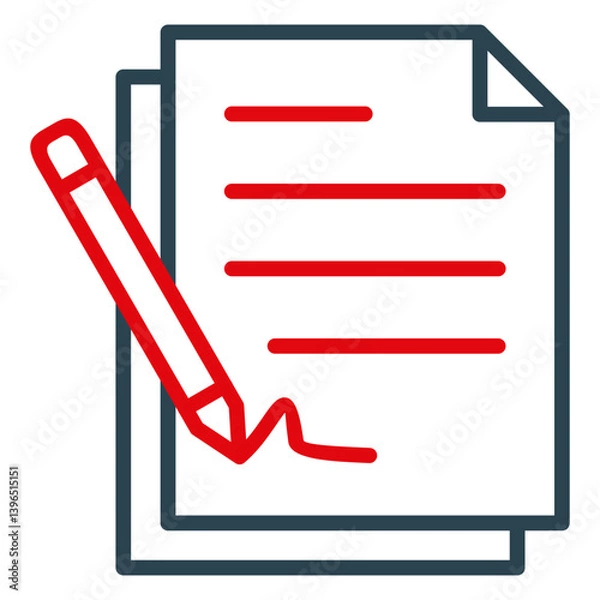 Fototapeta Contract Icon