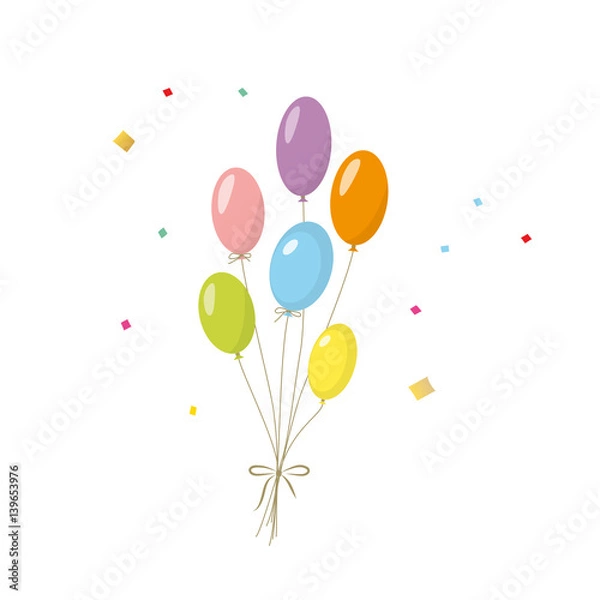 Fototapeta 風船のイラスト