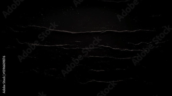 Obraz deep black background with textured lines creates dramatic and moody atmosphere