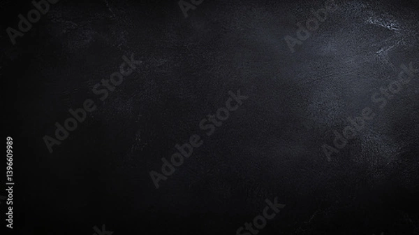 Fototapeta minimalist all black background with textured surface evokes sense of depth and simplicity