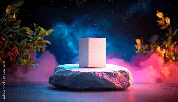 Obraz Product Display Night Scene