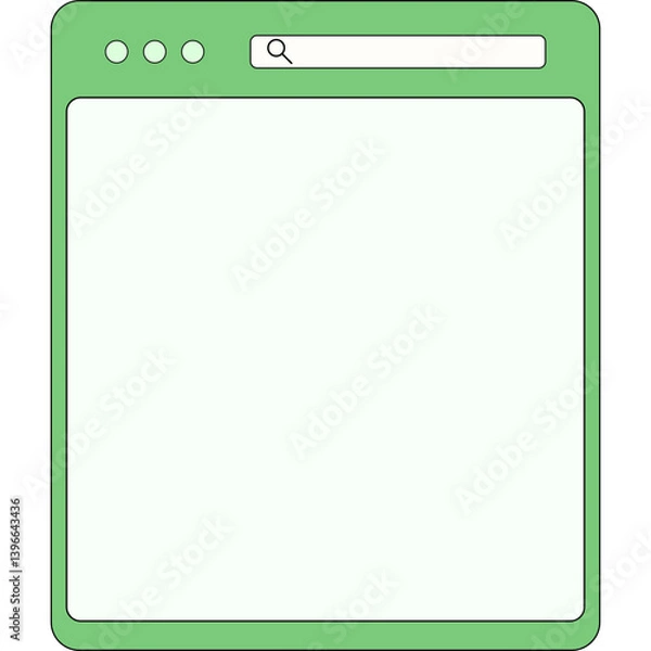 Fototapeta Computer Frame