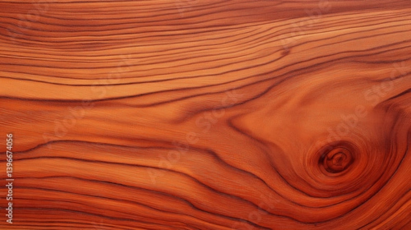 Fototapeta High-res cedar wood surface with fine texture and deep, warm undertones