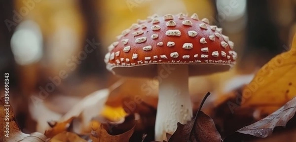 Obraz fly agaric mushroom