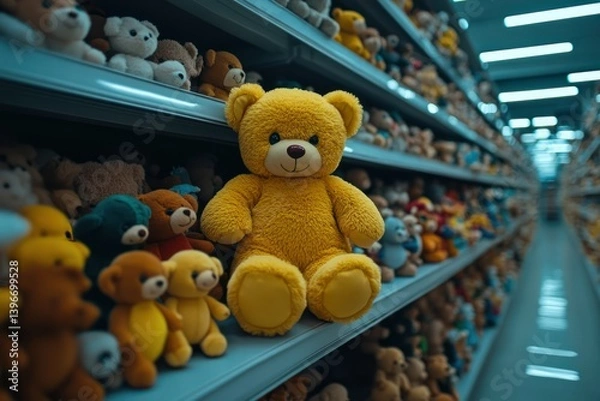 Obraz Colorful Collection of Children's Toys for Playtime Fun