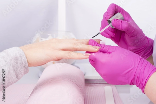Fototapeta Manicure paznokci