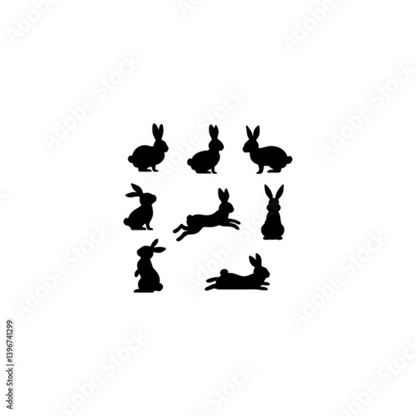Obraz Rabbit vector 