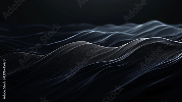 Fototapeta Dark Grainy Gradient Background with Cinematic Texture and Moody Atmosphere in High Quality Stock Photography (4)