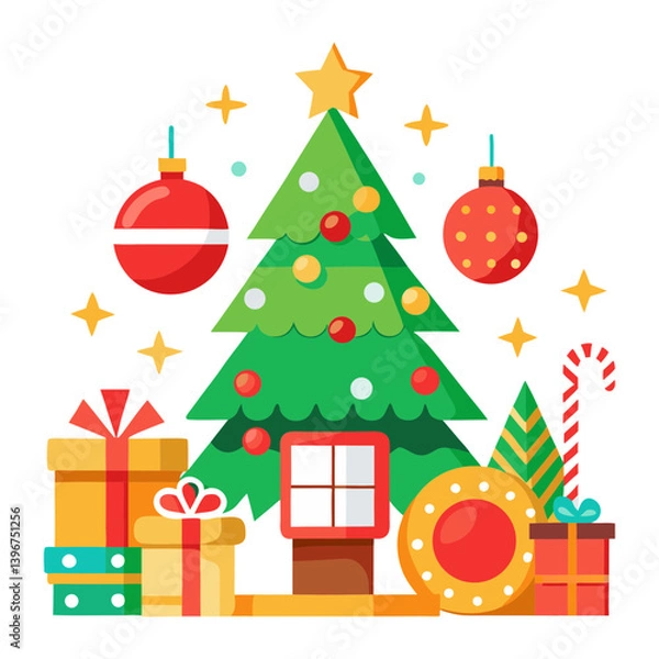 Obraz christmas vector design