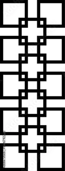 Obraz Laser Cut Geometric Wall Decoration