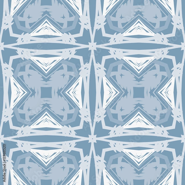 Fototapeta Abstract seamless pattern. This pattern can be used for wallpaper, pattern fills, web page background, surface textures. Vector illustration