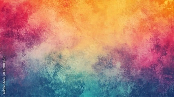 Fototapeta Gradient background colors with noise effect Grain Wallpaper Grainy noisy textured blurry texture abstract Digital noise gradient. Nostalgia, vintage 70s, 80s style. Abstract lo-fi background. illust