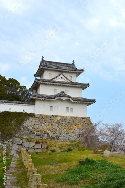 Fototapeta 明石城 坤櫓