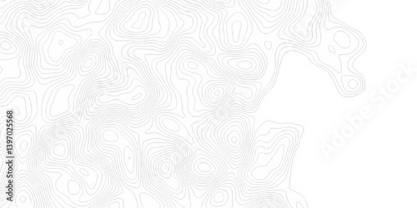 Obraz Abstract pattern lines seamless topography map and counter map. abstract sea map area space geometric line technology topo landscape grid texture design. 