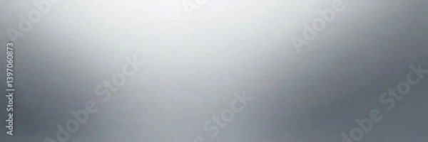 Fototapeta Horizontal brushed steel, metallic texture Subtle lines, reflective surface , shiny metal, background, grunge