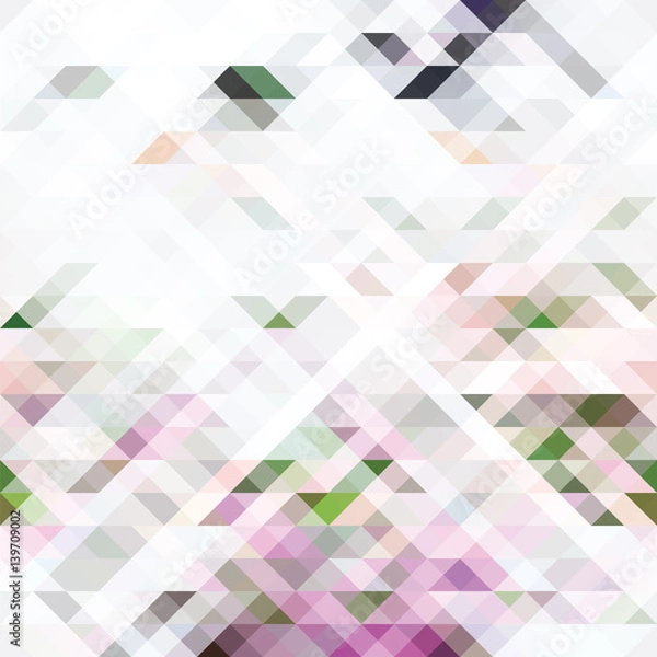 Obraz Triangle vector background