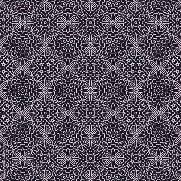 Fototapeta Abstract seamless pattern. This pattern can be used for wallpaper, pattern fills, web page background, surface textures. Vector illustration