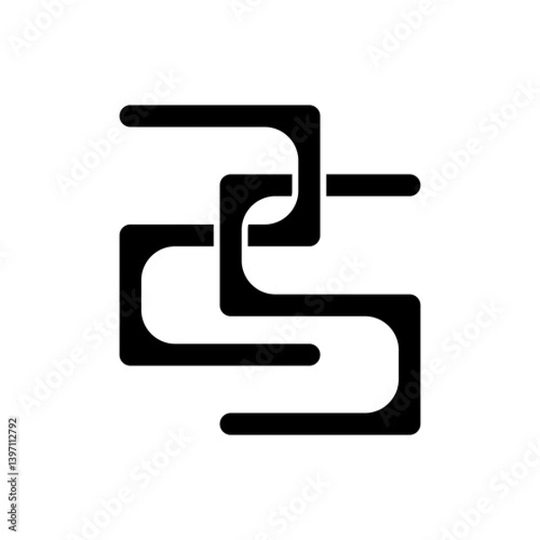 Obraz Number 25 vector icon design