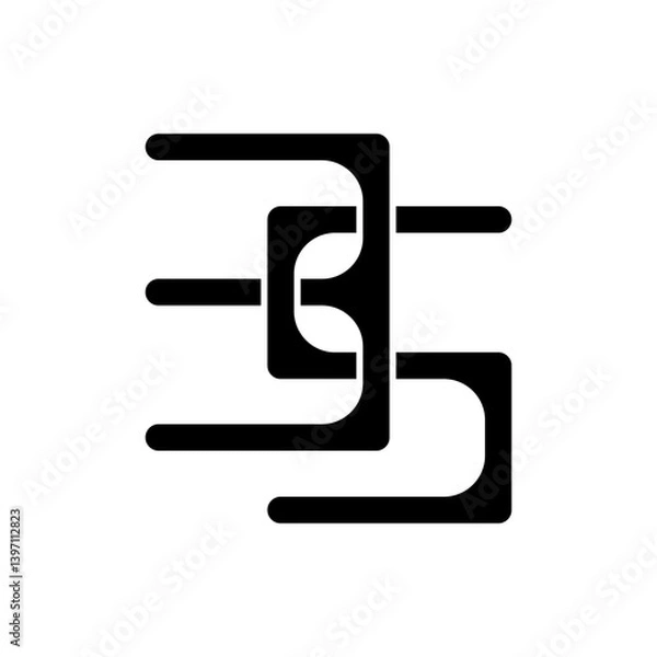 Obraz Number 35 vector icon design