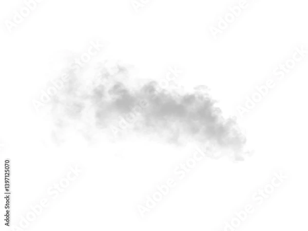 Fototapeta Abstract black smoke with swirling curves and smooth motion. Png backgrounds, design concepts, and art projects. Features smoky forms, light patterns, fire flow, png magical burning effects.