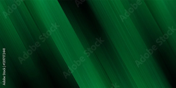 Fototapeta Background black and green dark are light with the gradient is the Surface with templates metal texture soft lines tech gradient abstract diagonal background silver black sleek with gray.vector