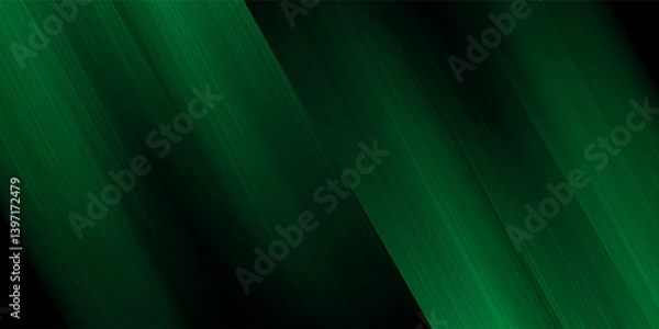 Obraz Background black and green dark are light with the gradient is the Surface with templates metal texture soft lines tech gradient abstract diagonal background silver black sleek with gray.
