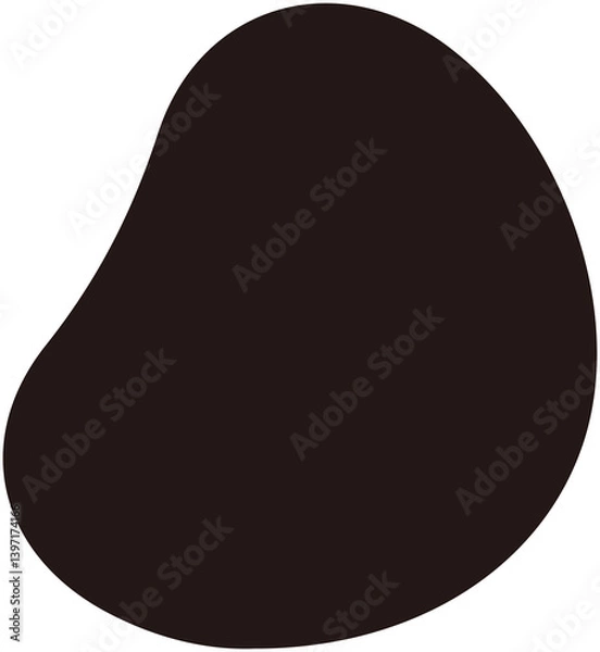 Fototapeta Cow blob pattern icon