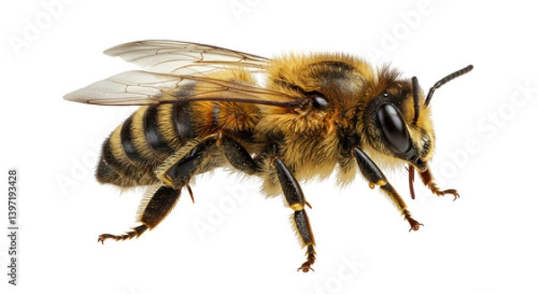 Obraz Isolated Honey Bee