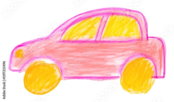 Obraz PNG Car drawing sketch