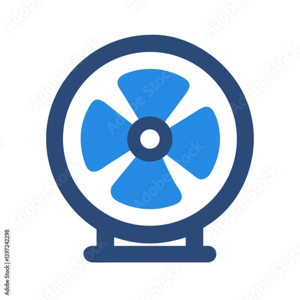 Obraz Fan Icon Vector