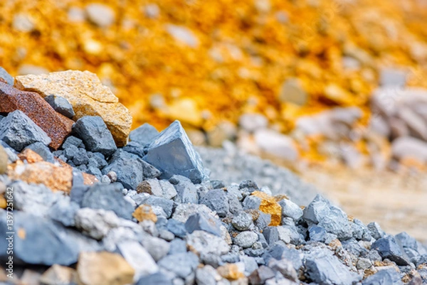 Fototapeta Extraction and Refinement of Precious Rare Earth Elements