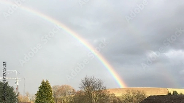 Obraz Regenbogen am Himmel