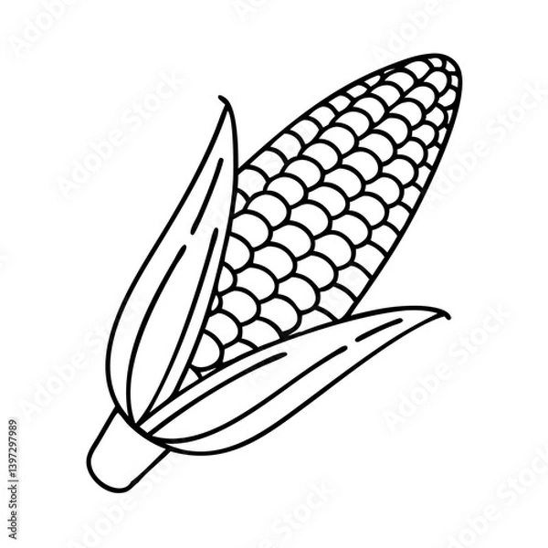 Fototapeta corn-on-the-cob