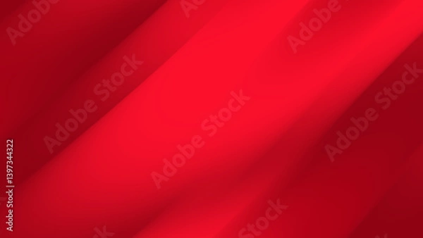 Fototapeta Red gradient background with diagonal lines, ideal for modern design projects, web banners, social media graphics, and digital art creations.