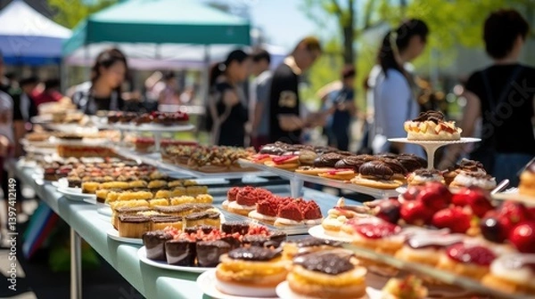 Obraz cupcakes spring fest