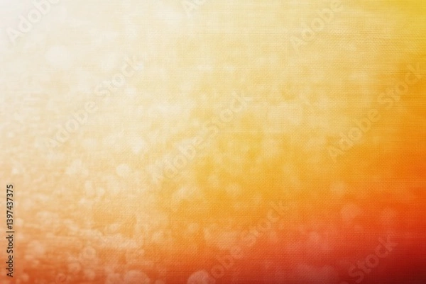 Fototapeta Shimmering Orange Bokeh Background: A Modern Vibrant Gradient with Artistic Warmth