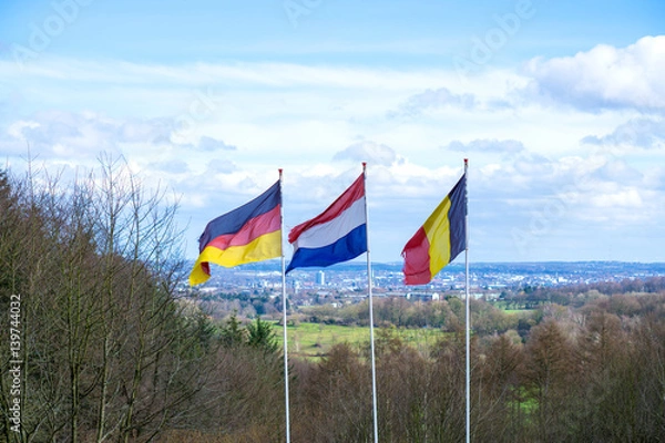 Obraz Dreiländereck