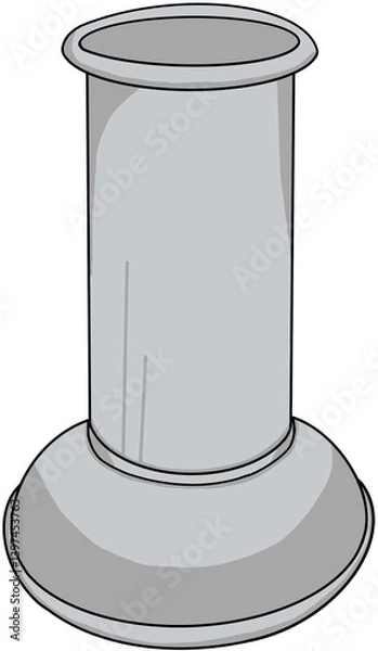 Obraz empty trash can