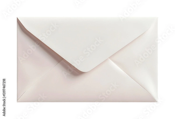 Fototapeta Mail envelope delivery office digital isolated concept isolated on transparent background, png