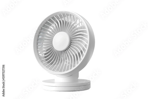 Fototapeta Compact Desk Cooling Isolated On Transparent Background