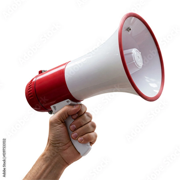 Obraz hand with megaphone