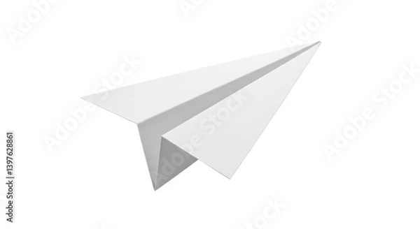 Obraz Isolated Paper Airplane